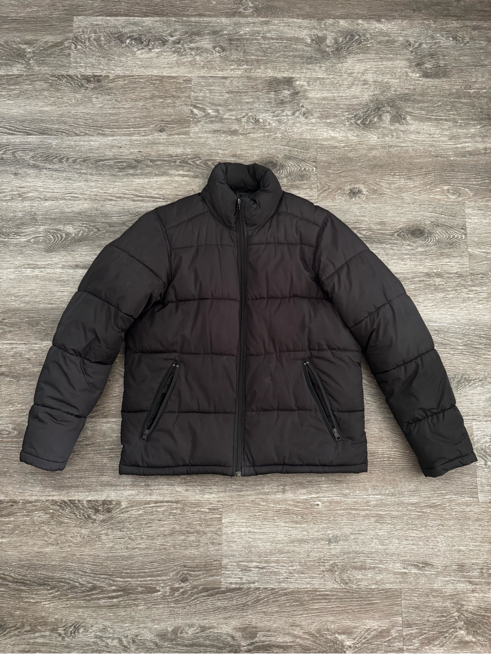 GAP Men's Black Quilted Puffer Jacket